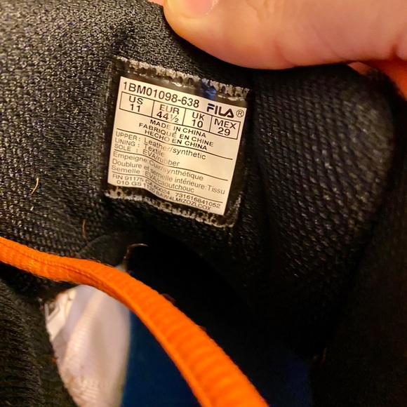 FILA MB Shoes Size 11 used but in great condition with original box 📦 - Picture 7 of 14